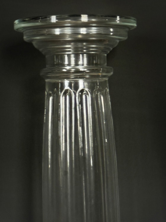 Image 1 of Colonnes de présentation en verre