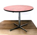 Table à manger ronde vintage
