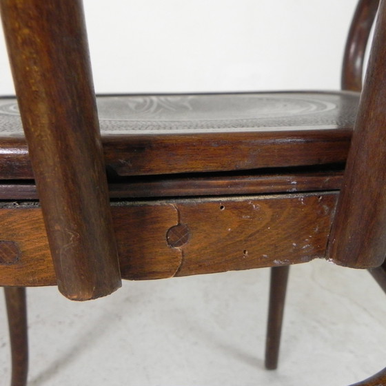 Image 1 of Sillón de haya con brazos estilo Thonet, años 20