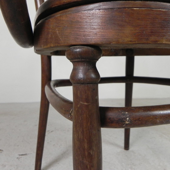 Image 1 of Sillón de haya con brazos estilo Thonet, años 20