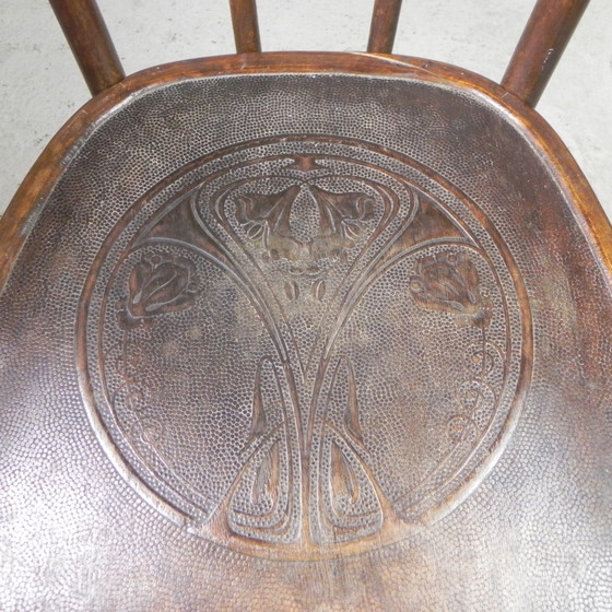 Image 1 of Sillón de haya con brazos estilo Thonet, años 20