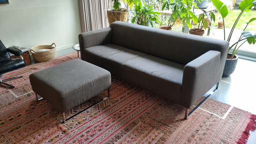 Machalke Positano Design Sofa With Hocket