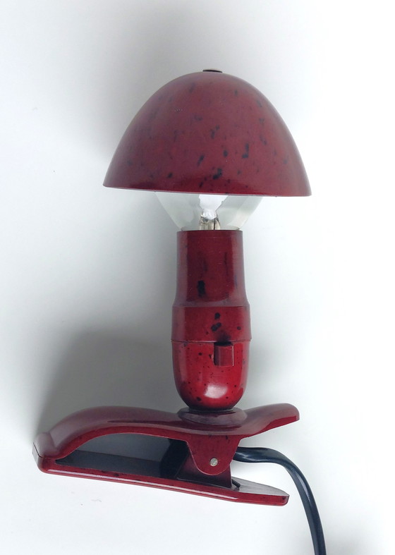 Image 1 of Lampe à pince vintage Hergil