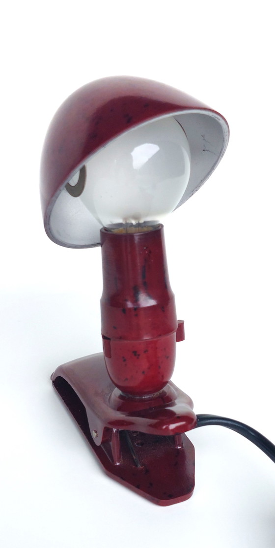 Image 1 of Lampe à pince vintage Hergil