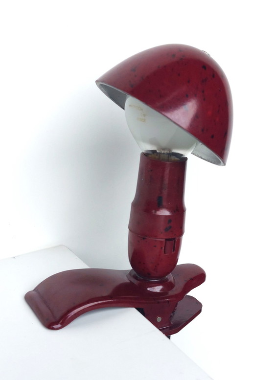 Image 1 of Lampe à pince vintage Hergil