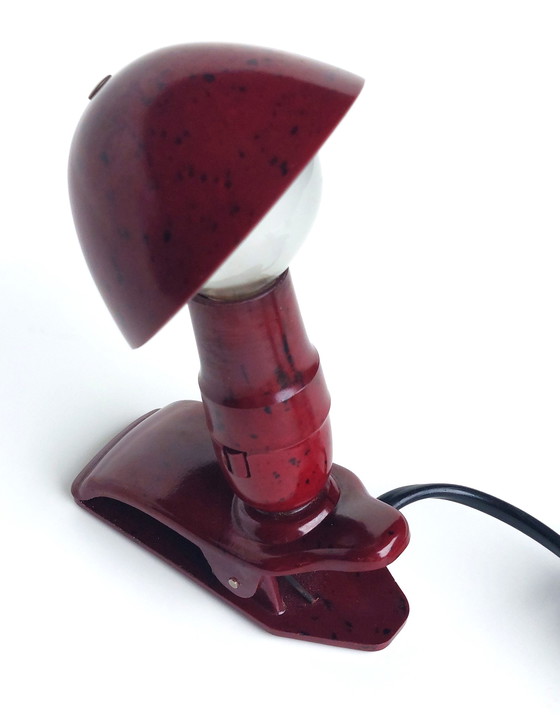 Image 1 of Lampe à pince vintage Hergil