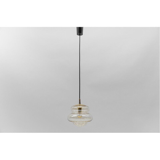 Image 1 of Lampada da soffitto in vetro vintage di Peill e Putzler, 1970