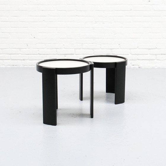 Image 1 of Cassina 780 Side Tables Gianfranco Frattini