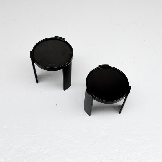 Image 1 of Cassina 780 Side Tables Gianfranco Frattini