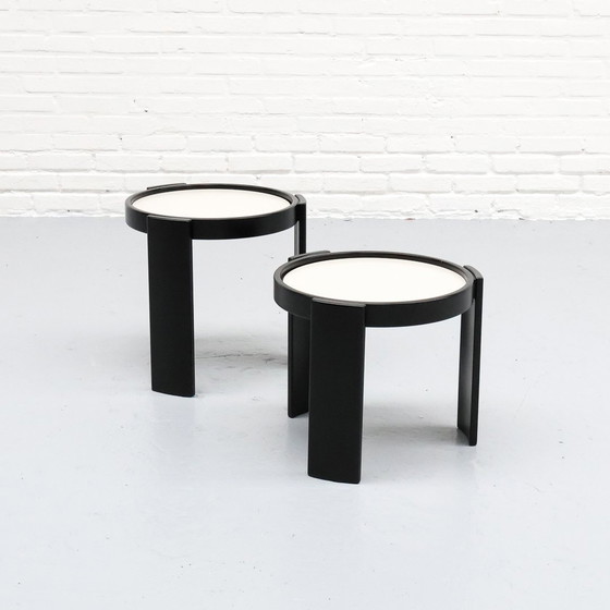 Image 1 of Cassina 780 Side Tables Gianfranco Frattini