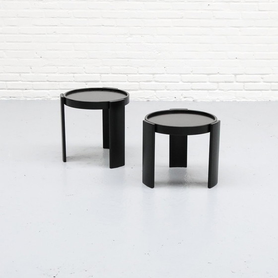 Image 1 of Cassina 780 Side Tables Gianfranco Frattini