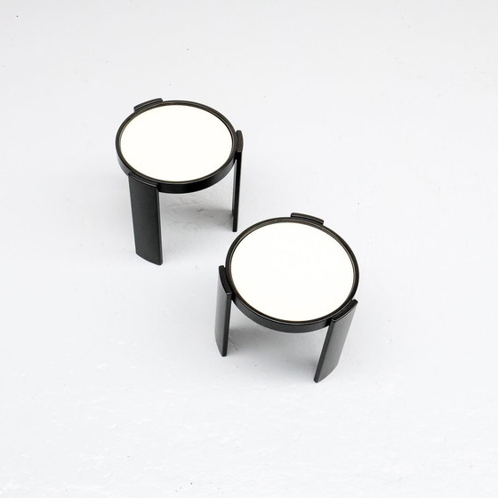 Image 1 of Cassina 780 Side Tables Gianfranco Frattini