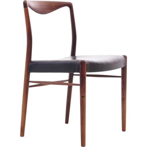 Vintage Rio rosewood chair by Kai Lyngfeldt-Larsen for Soren Willadsen, Scandinavian