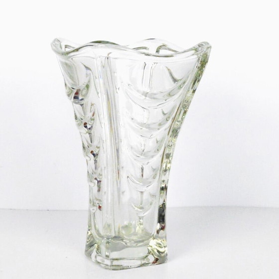 Image 1 of Vintage organic vase by V. Hanuš for Heřmanova Huť, Czechoslovakia 1960s