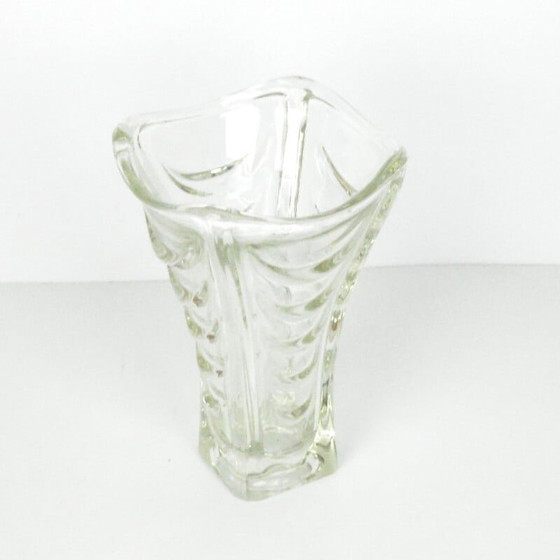 Image 1 of Vintage organic vase by V. Hanuš for Heřmanova Huť, Czechoslovakia 1960s