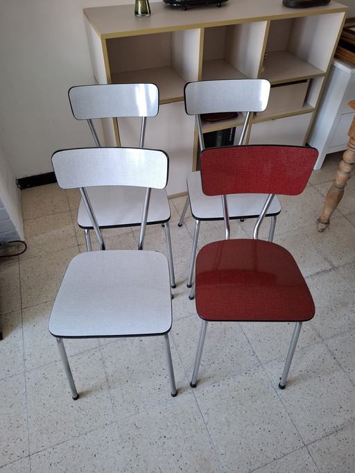 4 x Formica Chair