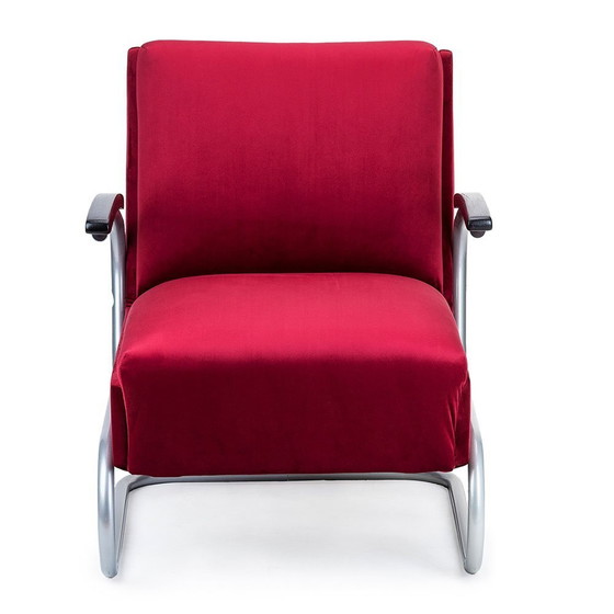 Image 1 of Czechoslovakian Armchair, Bauhaus Vintage 1960