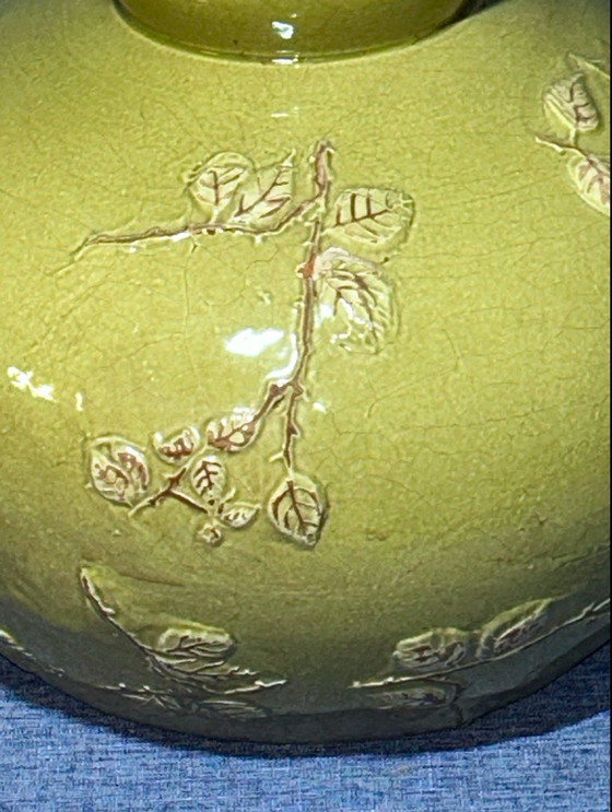 Image 1 of Large Vase Signed Jérôme Massier Vallauris Golfe-Juan