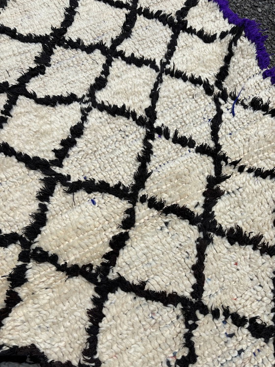 Image 1 of Stunning Berber Moroccan Rug - Classic Diamonds Pattern