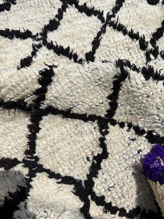 Image 1 of Stunning Berber Moroccan Rug - Classic Diamonds Pattern