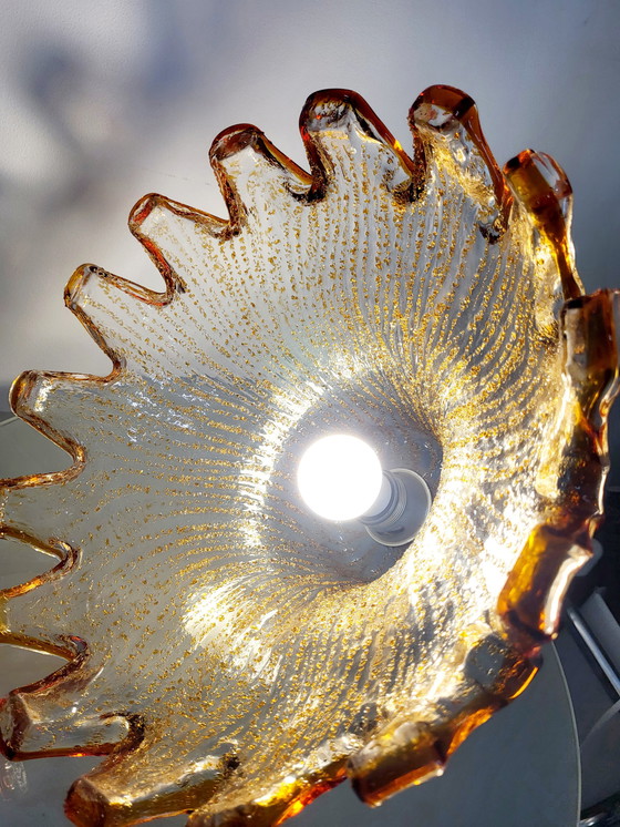 Image 1 of Murano Mazzega pendant lamp from the 1970s, Italy