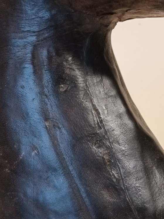 Image 1 of Leather Horse Head