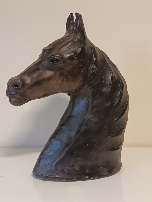 Leather Horse Head