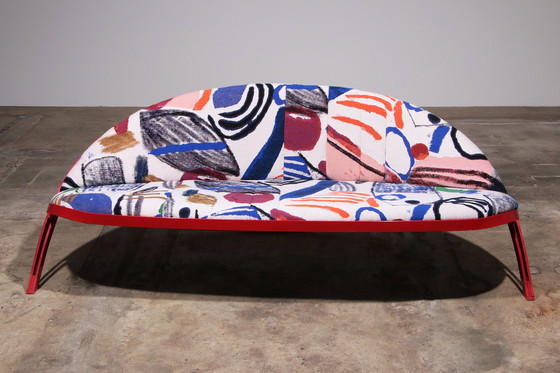 Image 1 of Gastone Rinaldi For Rima Mid - Century Italian Saturno Sofa