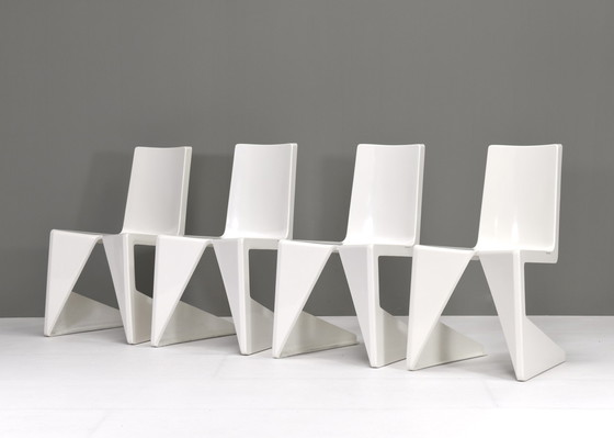 Image 1 of LRC Dining Chairs by Wiel Arets for Lensvelt 