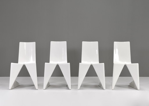 LRC Dining chairs by Wiel Arets for Lensvelt