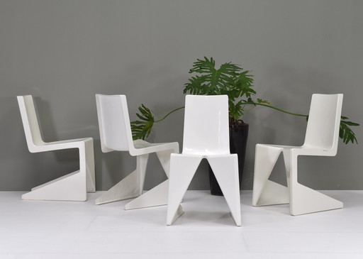 LRC Dining Chairs by Wiel Arets for Lensvelt 