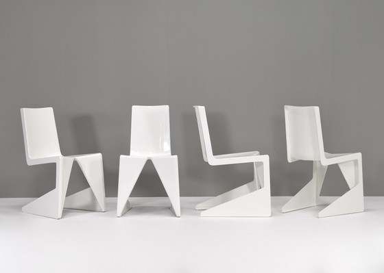 Image 1 of LRC Dining Chairs by Wiel Arets for Lensvelt 