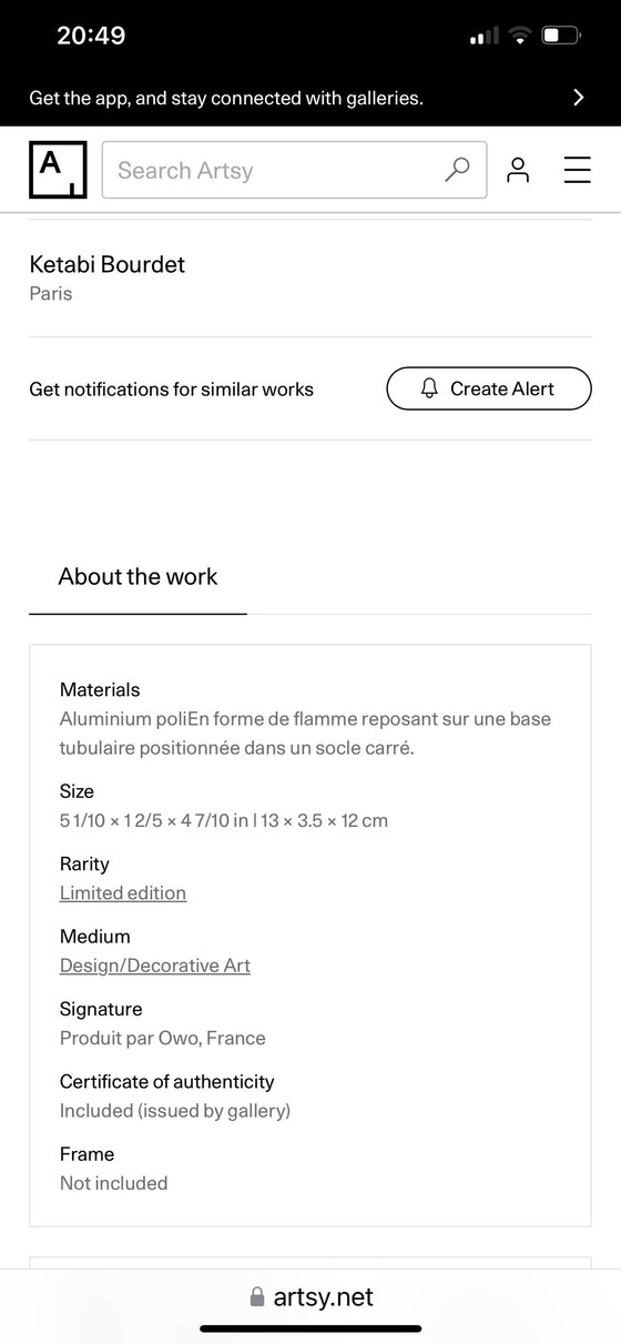 Image 1 of Sacacorchos de Alessi Design Starck