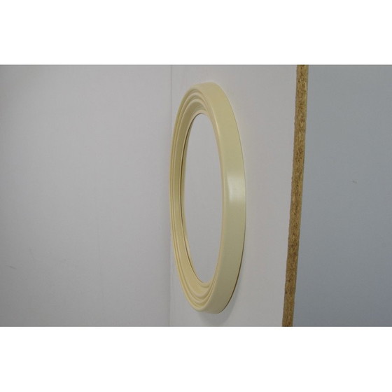 Image 1 of Specchio da parete rotondo di metà secolo, Cecoslovacchia, anni '60
