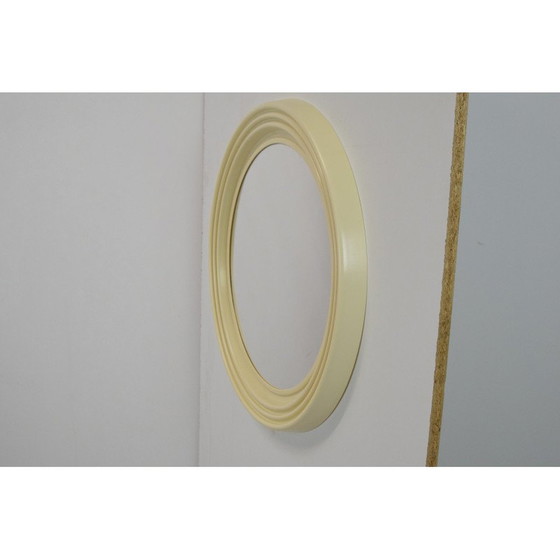 Image 1 of Specchio da parete rotondo di metà secolo, Cecoslovacchia, anni '60