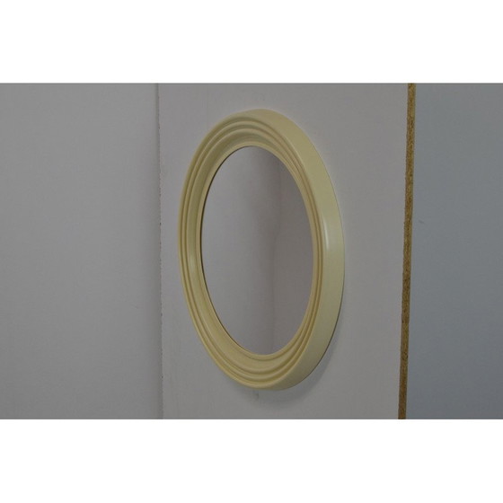 Image 1 of Specchio da parete rotondo di metà secolo, Cecoslovacchia, anni '60