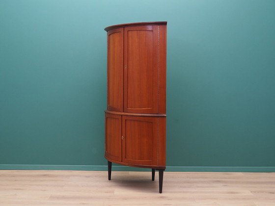 Image 1 of Mahogany Corner Cabinet, Danish Design, 1970S, Production: Denmark