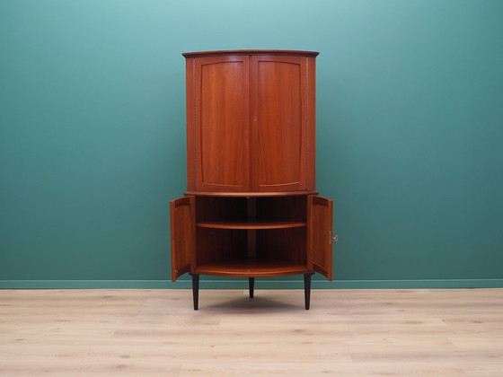 Image 1 of Mahogany Corner Cabinet, Danish Design, 1970S, Production: Denmark