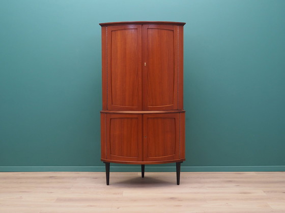 Image 1 of Mahogany Corner Cabinet, Danish Design, 1970S, Production: Denmark