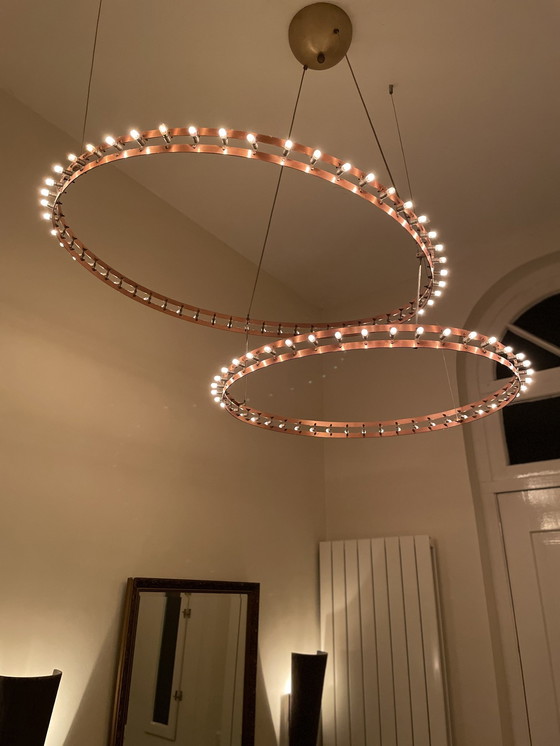 Image 1 of Quasar Citadel Composition Pendant Lamp With 2 Rings