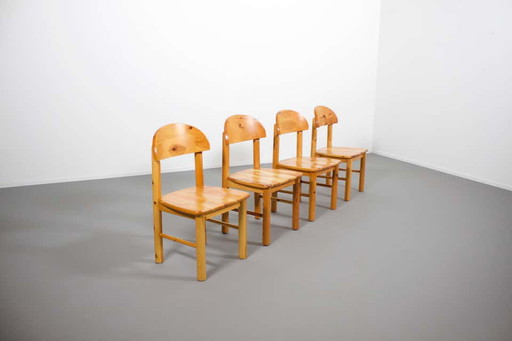 4x Chaises de salle à manger Rainer Daumiller
