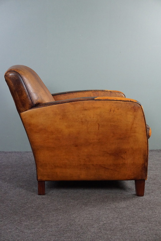 Image 1 of Sheep leather armchair/armchair