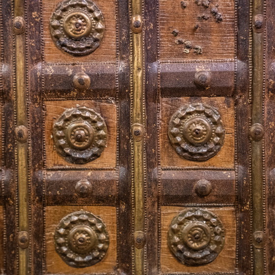 Image 1 of Indian chest with handmade details