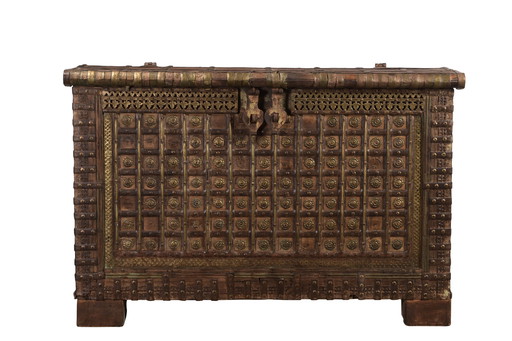 Indian chest with handmade details