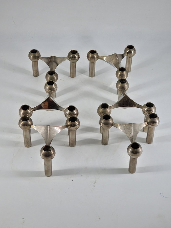 Image 1 of 6x Werner Stoff - Nagel Konzept candlesticks