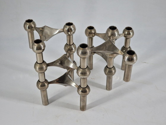 Image 1 of 6x Werner Stoff - Nagel Konzept candlesticks