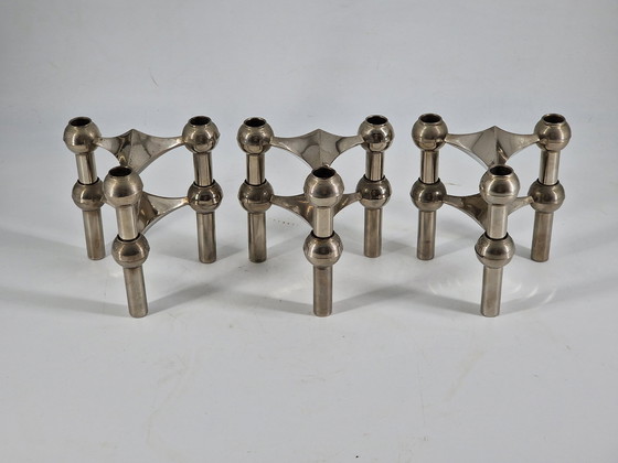 Image 1 of 6x Werner Stoff - Nagel Konzept candlesticks