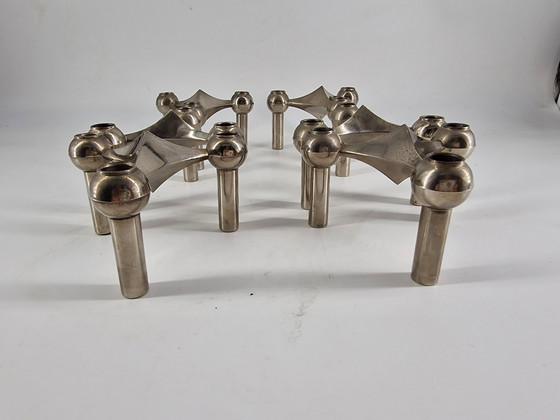 Image 1 of 6x Werner Stoff - Nagel Konzept candlesticks