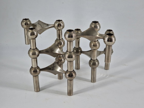 Image 1 of 6x Werner Stoff - Nagel Konzept candlesticks