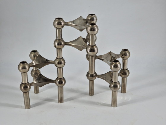 Image 1 of 6x Werner Stoff - Nagel Konzept candlesticks